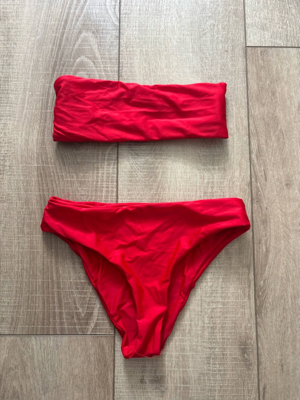Zaful Red Bikini Top